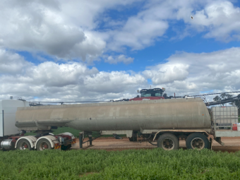 Aluminum Single Water Tanker 25000L