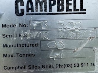 WANTED 41t Campbell Field Bin