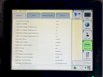 John Deere GS3 2630 GPS Screen