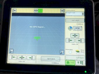 John Deere GS3 2630 GPS Screen