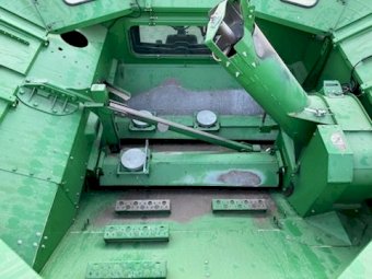 John Deere S670 with 640D Front