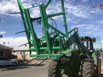 New Formica Hay Bale Grab
