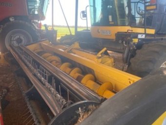 New Holland H8060 Windrower With 2 X Fronts