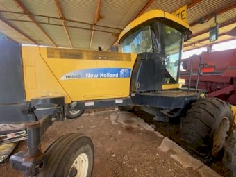 New Holland H8060 Windrower With 2 X Fronts