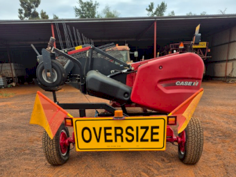 2022 Case IH 3016 Pickup Front with Trailer