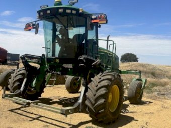 2017 John Deere W150 Windrower