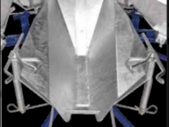 Harvestaire Quicktrip Lamb Cradle 5 Berth Deluxe - Best Seller - Including 3 Standard & 2 Wide Buckets