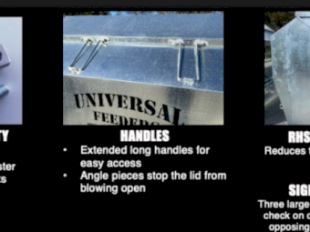 Universal Sheep Feeders | Medium 3000L |