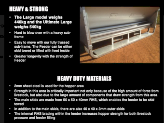 Universal Sheep Feeders | Medium 3000L |