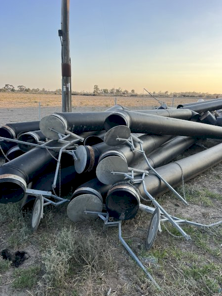 Flood Irrigation Gravity Pipes x 6