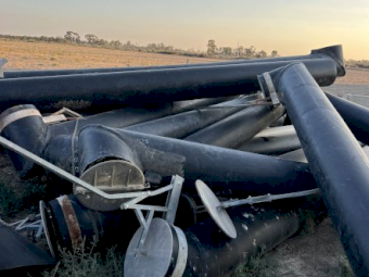 Flood Irrigation Gravity Pipes x 6