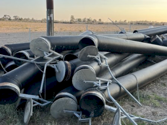 Flood Irrigation Gravity Pipes x 6