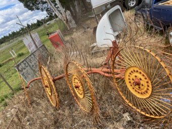 Sitrex 4 Wheel Hay Rake