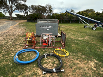 2000L Water Tank With Honda Pump and Accessories