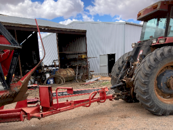 Massey Ferguson 120PT PTO Windrower