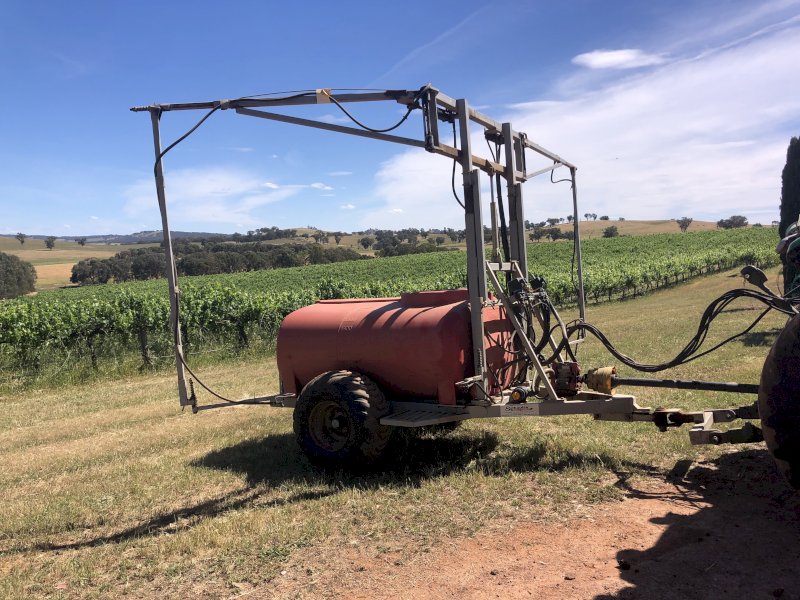 Serafin 2 row Vineyard Herbicide Sprayer