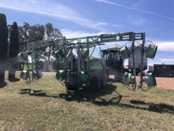 2013 Pastro Custom Ag Panther 3 row Vineyard Sprayer