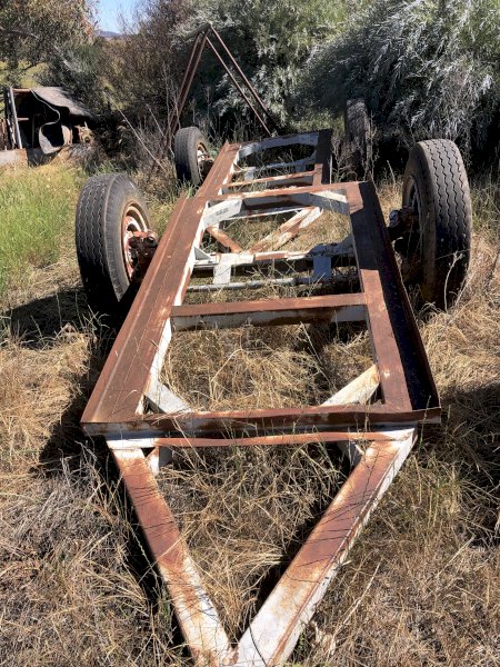 2 x Grape Bin Trailers