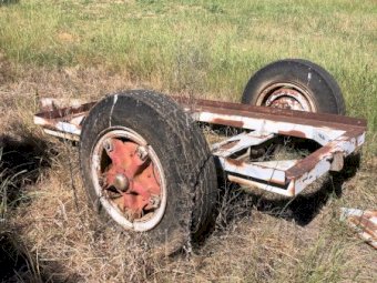 2 x Grape Bin Trailers