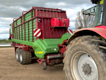 2012 Strautmann Super Vitesse CFS 3501 DO Forage Wagon
