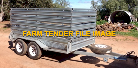 WANTED Tandem Stock Crate Trailer