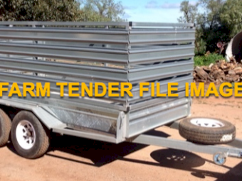 WANTED Tandem Stock Crate Trailer