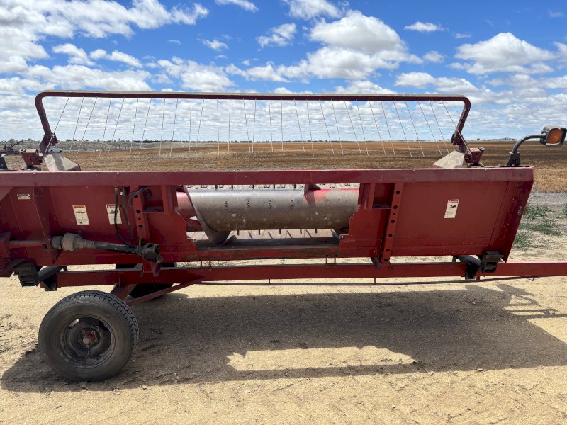 Case IH 1015 Canola Front and Trailer