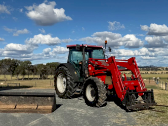 2008 McCormick C85 Max Tractor with Loader