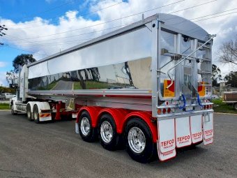 WANTED Tefco 30-34ft x 6ft Tipper Trailer