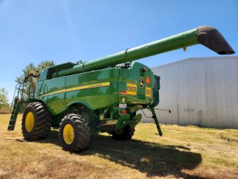 2016 John Deere S660 Header 640D  Front and trailer