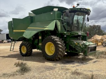 2016 John Deere S660 Header 640D  Front and trailer