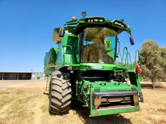 2016 John Deere S660 Header 640D  Front and trailer