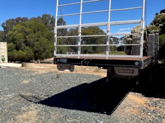 2005 Barker Drop Deck Trailer