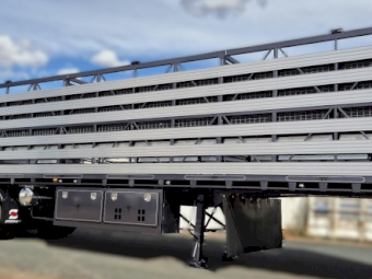 2025 Stockline 45ft 2x1 Sheep Crate Semi Trailer