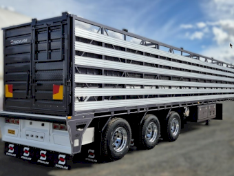 2025 Stockline 45ft 2x1 Sheep Crate Semi Trailer