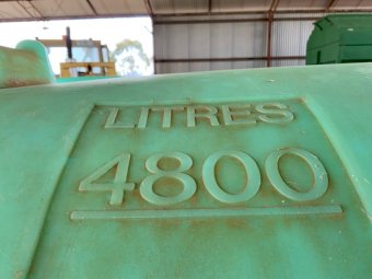 2 x 4900 lt Rapid Poly Tanks