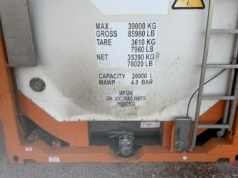 26000 L Stainless Steel Water Tank