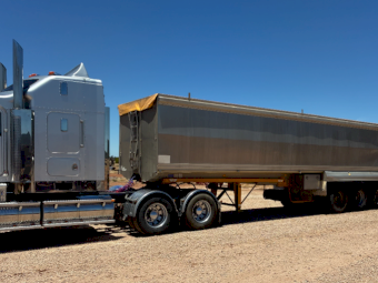 2004 Tefco 34ft x 6ft TOA Tipper Trailer