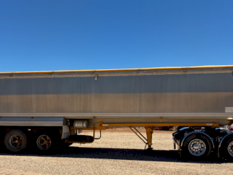 2004 Tefco 34ft x 6ft TOA Tipper Trailer