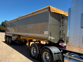 2004 Tefco 34ft x 6ft TOA Tipper Trailer