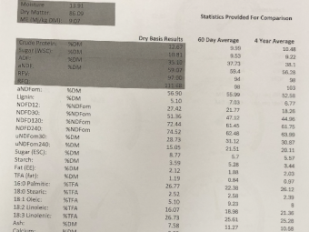 100mt Awnless Wheaten Hay 550kg 8x4x3 Bales