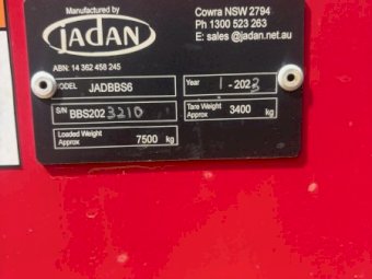 2023 Jadan JADBBS6 6 Bale Stacker