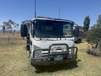 2012 Isuzu NQR 450 Medium Rigid Truck with Air Hitch  ( No GST )