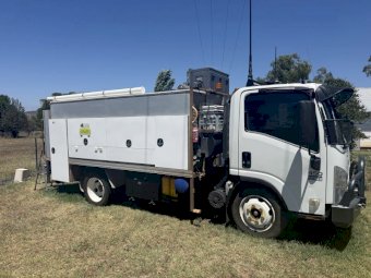 2012 Isuzu NQR 450 Medium Rigid Truck with Air Hitch  ( No GST )
