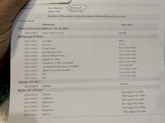 150mt Wheaten Hay 650kg 8x4x3 Bales