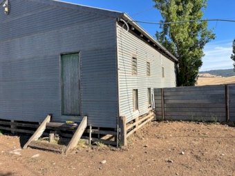 Shearing Shed with Implements