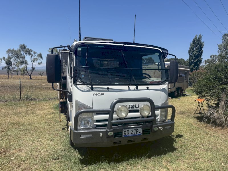 2012 Isuzu NQR 450 Medium Rigid Truck with Air Hitch  ( No GST )