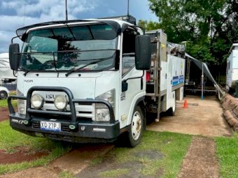 2012 Isuzu NQR 450 Medium Rigid Truck with Air Hitch  ( No GST )