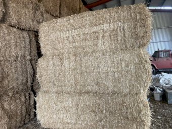 Header Trailed Wheaten Straw