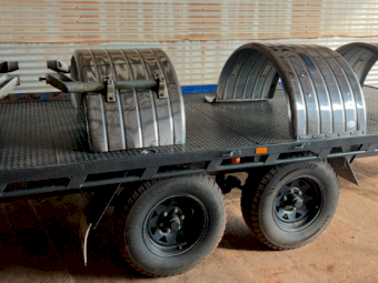 4 x Chrome Mudguards with Brackets